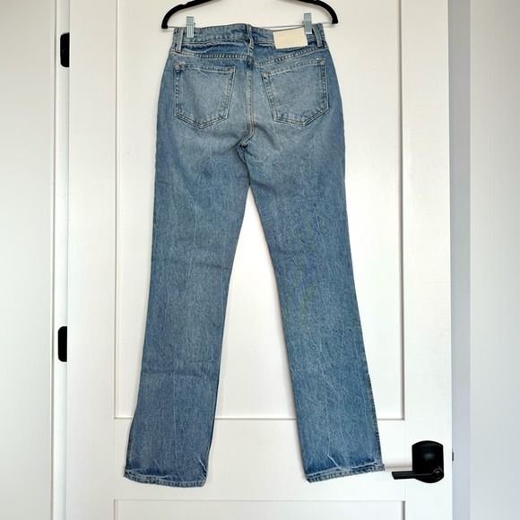 GRLFRND The Hailey Low Rise Slim Boot With Slit Melrose Sz 25 - Picture 6 of 13